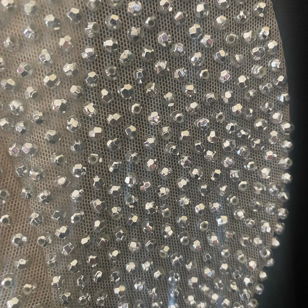 XSCAPE long colorblocked gown - Picture 3 of 7